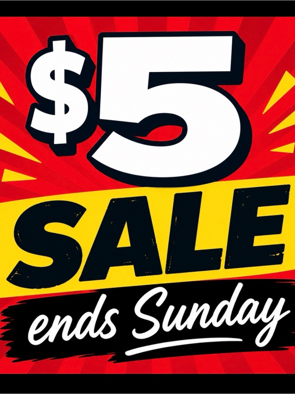 🎉LAST CHANCE 🎉 $5 SALE